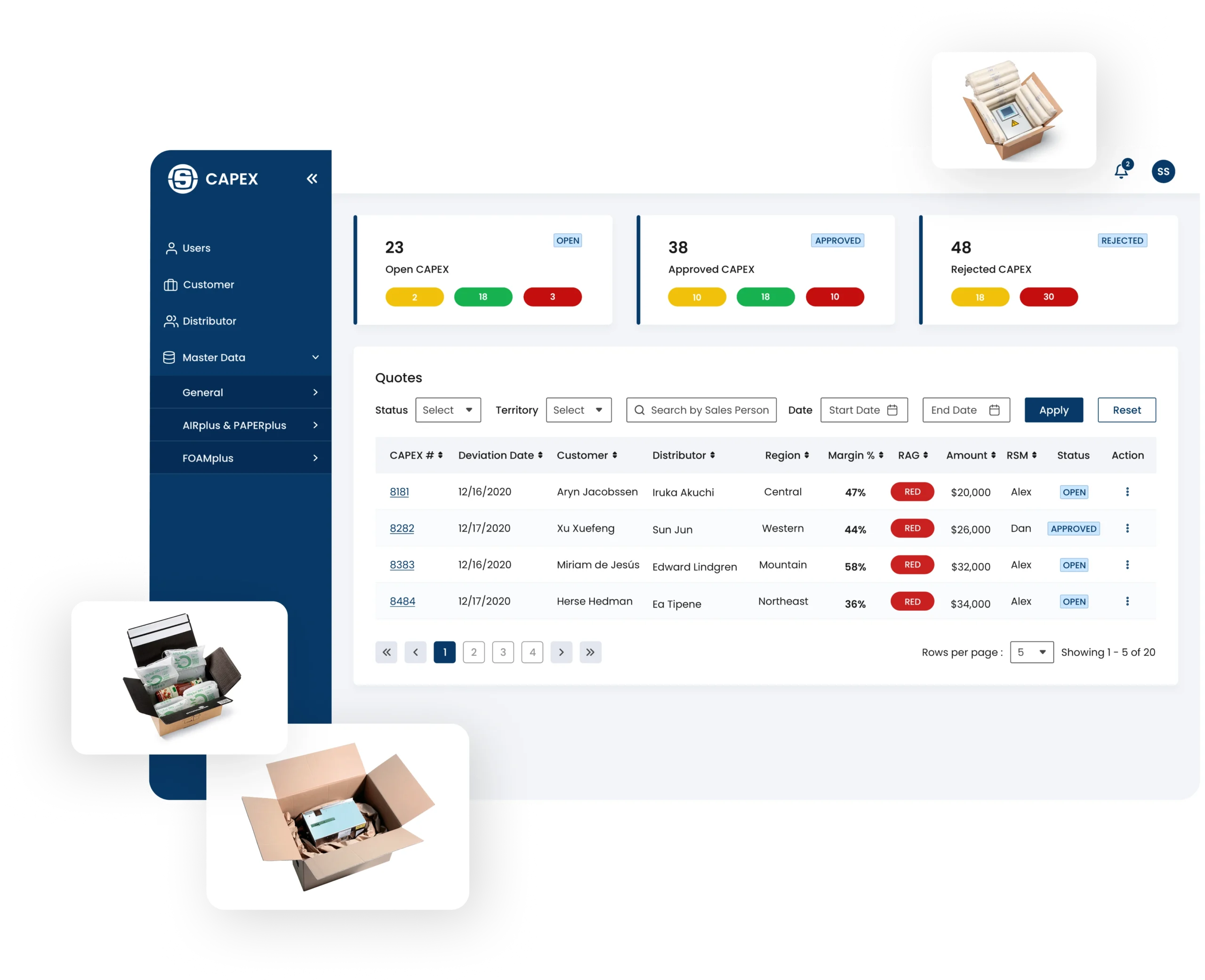 Capex Dashboard