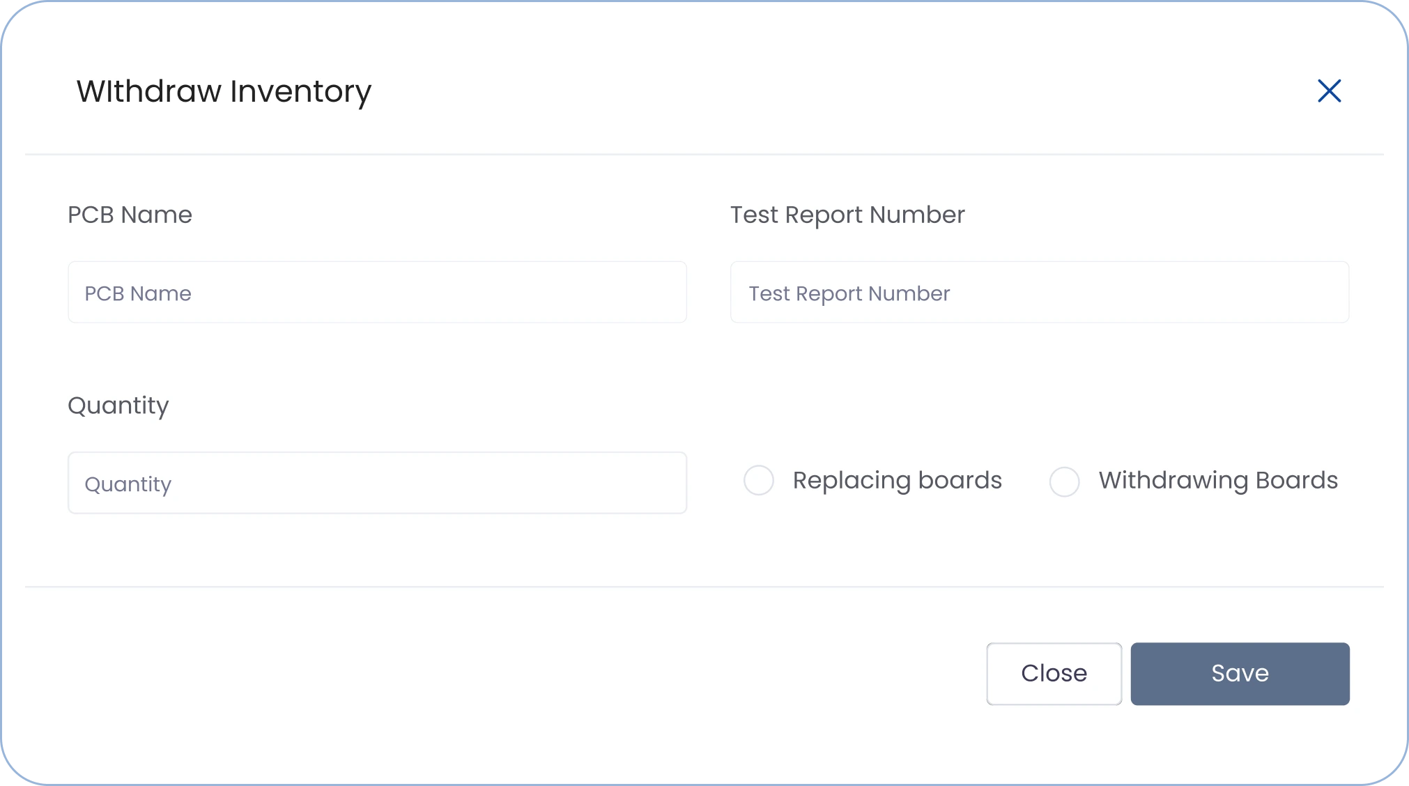 Efficient Inventory Management