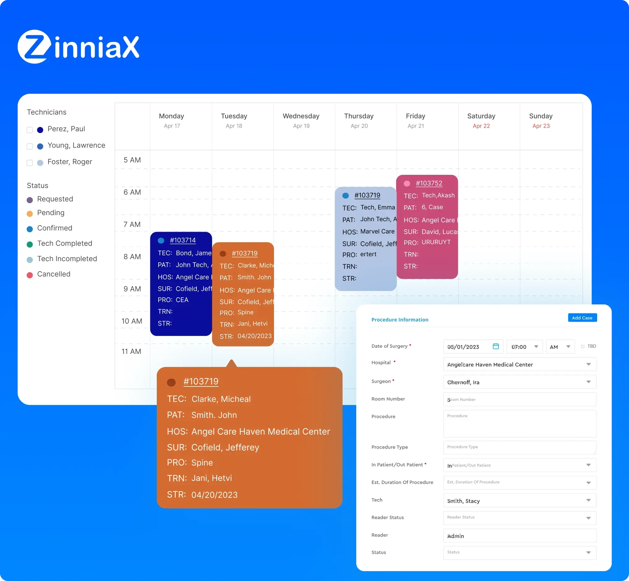 Enhancing Patient Care through Swift Case Scheduling using UiPath RPA