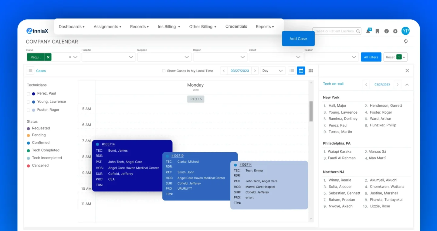 Zinniax Power BI Dashboard