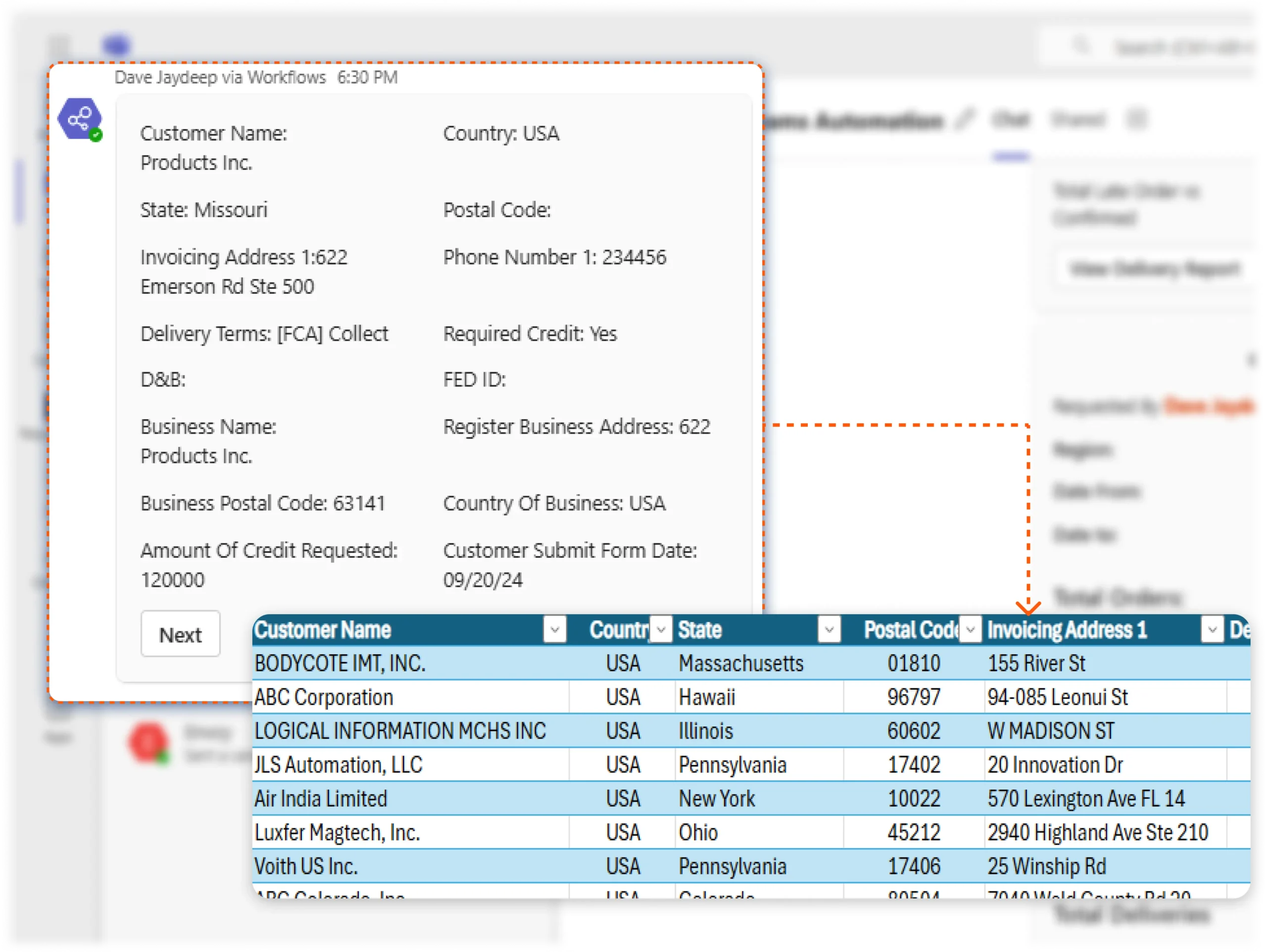 Hoganas Power Automate